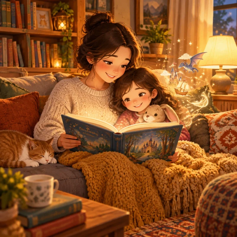 تاثیر قصه گویی و خواندن کتاب داستان بر تقویت هوش و تخیل کودکان | انتشارات نیک فرجام